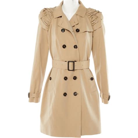 burberry cotton coat beige|Mehr.